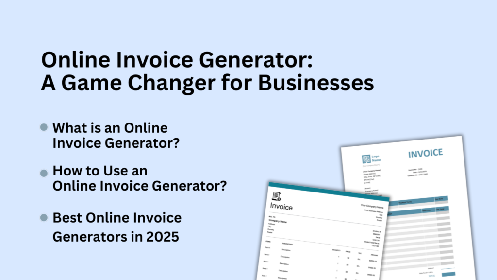Online Invoice Generato