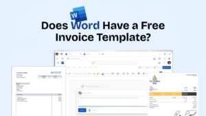 Does Word Have a Free Invoice Template?