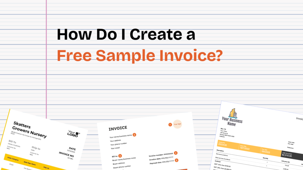 How Do I Create a Free Sample Invoice