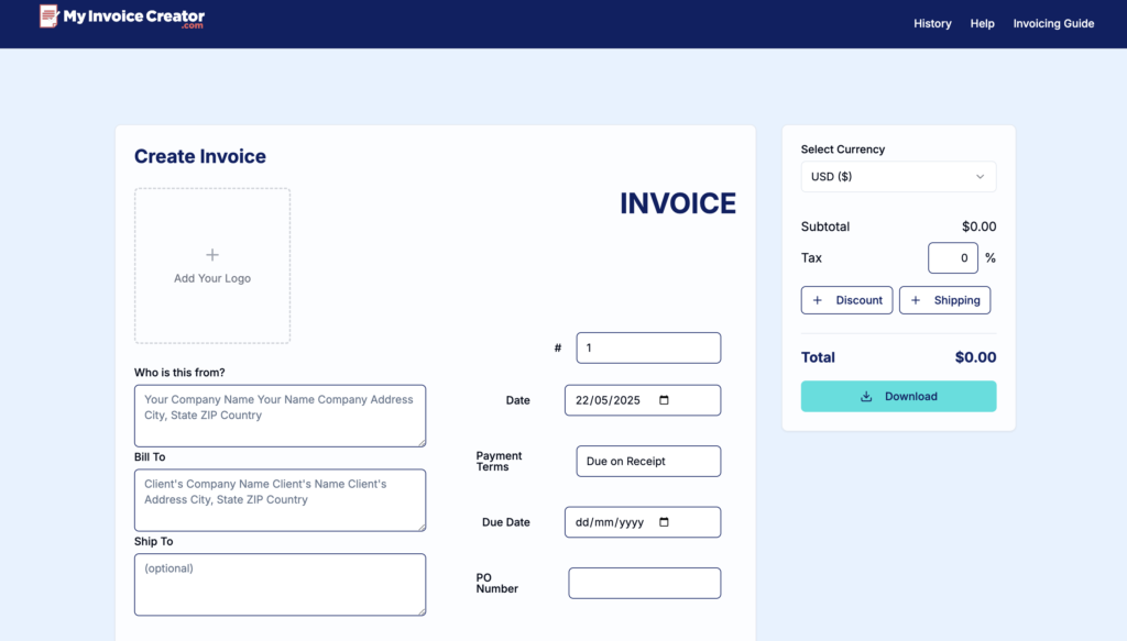 MyInvoiceCreator.com