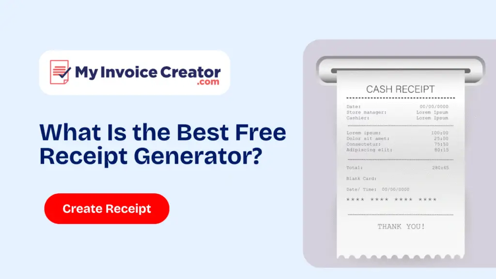 What Is the Best Free Receipt Generator