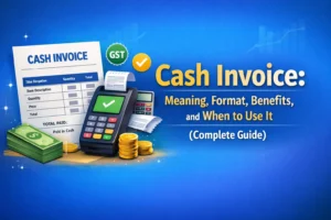 Cash Invoice Meaning Format Benefits