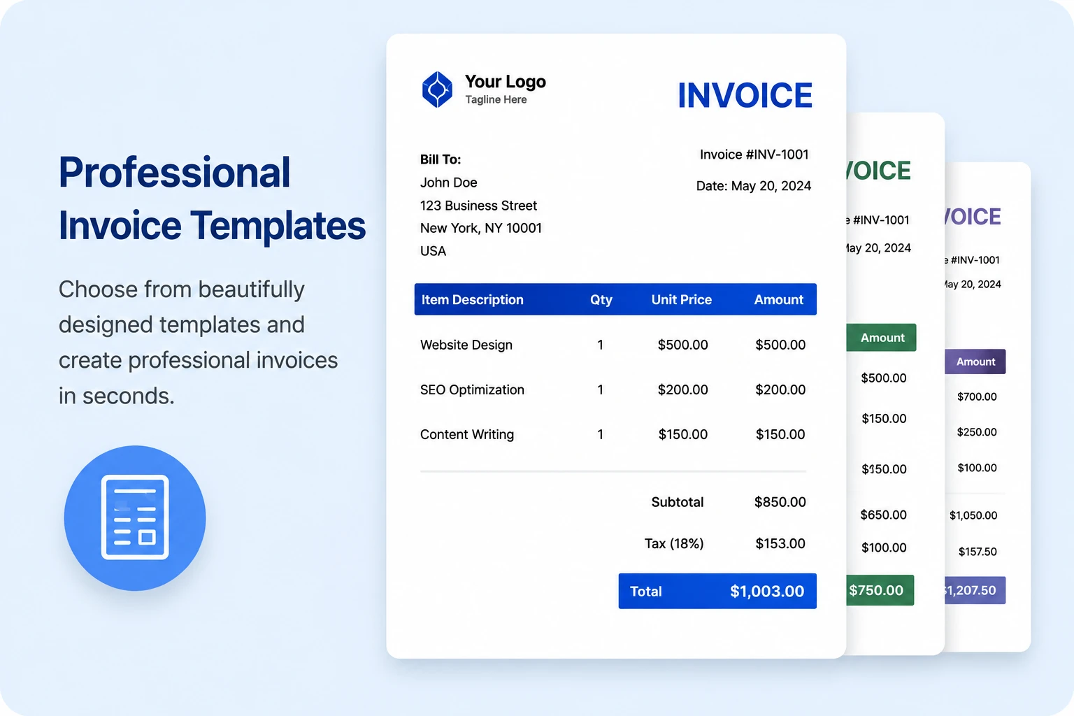 make invoice free
