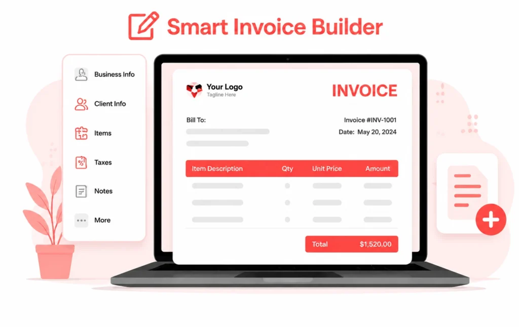 Smart Invoice builder